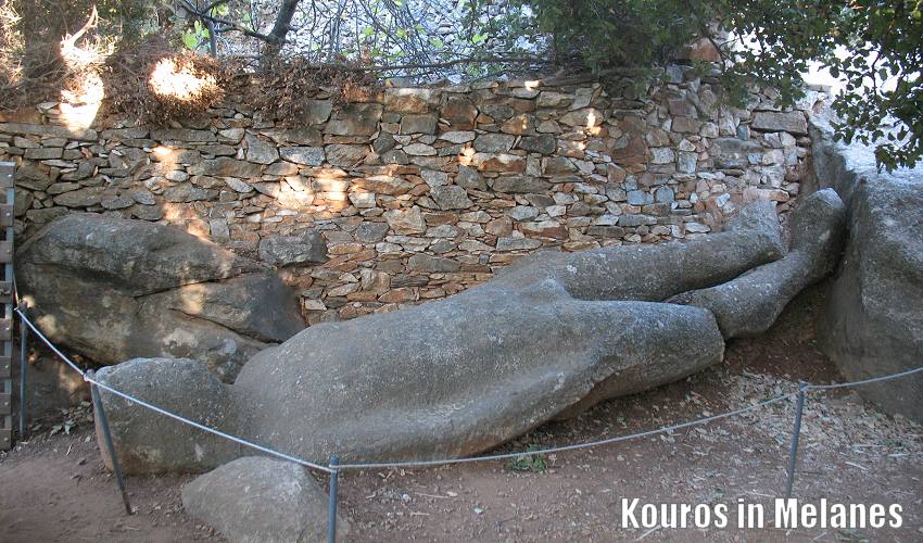 Kouros in Melanes (Flerio)